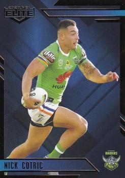 2020 NRL Elite - Mojo Sapphire #MS011 Nick Cotric Front